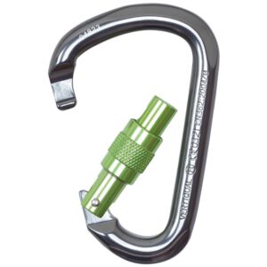 Alu Karabiner mit Schraubverschluss